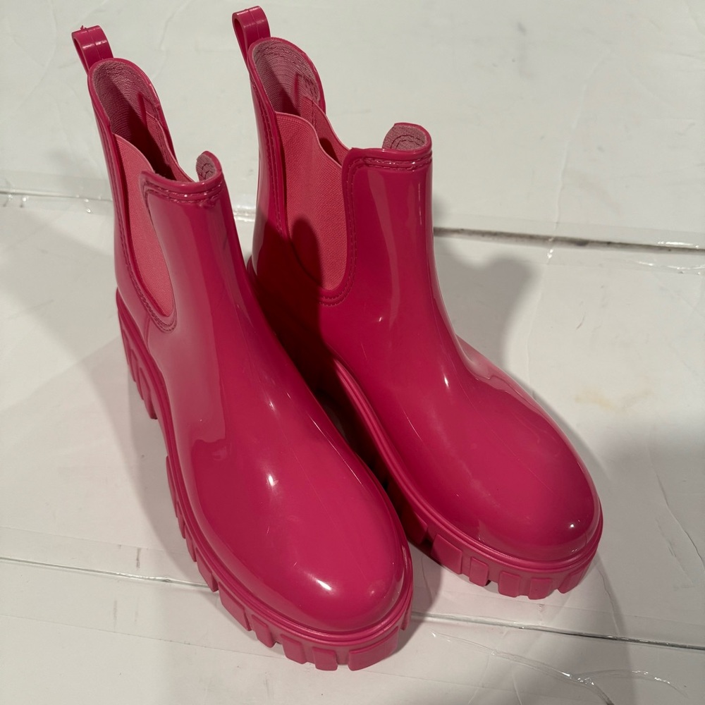 Sanmm Barbie Core Lug Sole Rain Boot Size 41